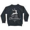 My First Christmas White Classic Kids Sweatshirt