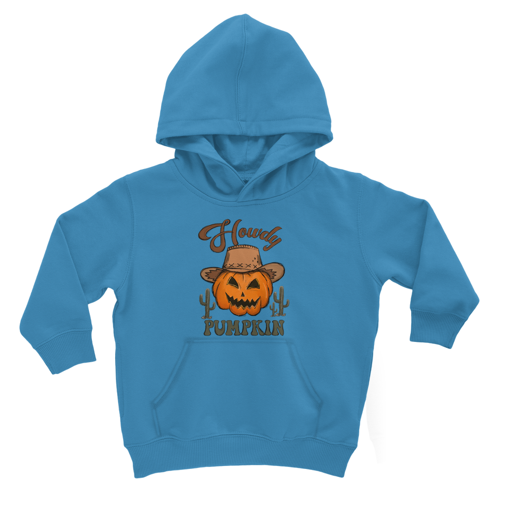 HOWDY PUMPKIN Classic Kids Hoodie - DirectlyPersonalised