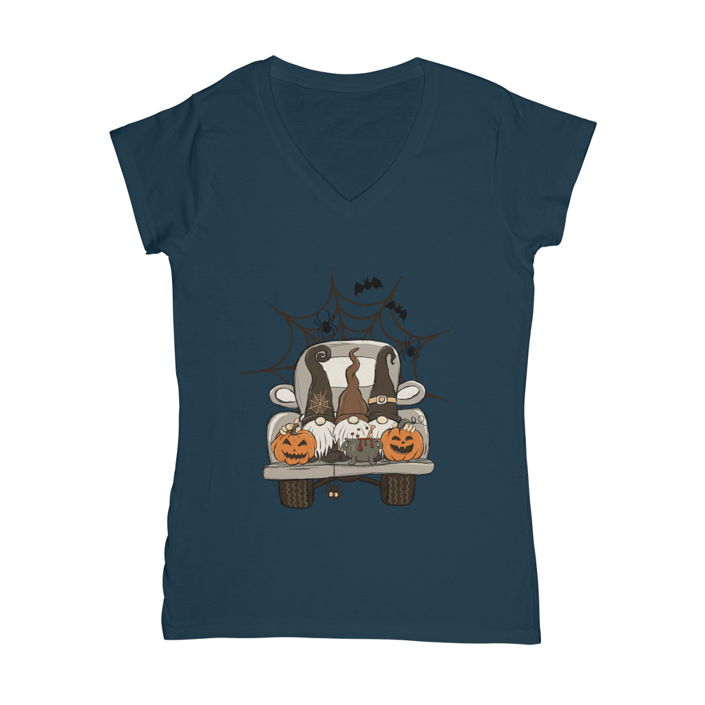 LETS GET SPOOKY Classic Women's V-Neck T-Shirt - DirectlyPersonalised