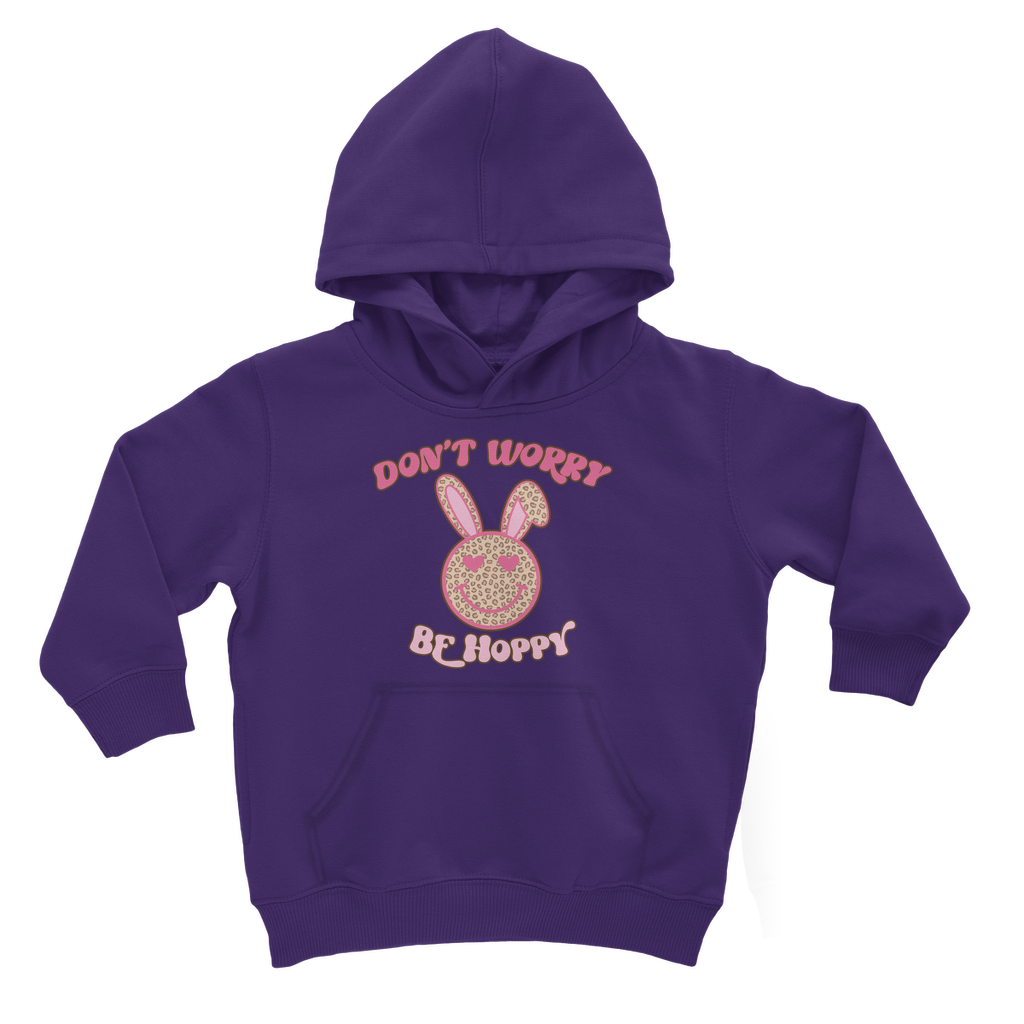 Don't worry be 'happy' Classic Kids Hoodie - DirectlyPersonalised