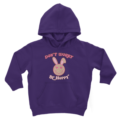 Don't worry be 'happy' Classic Kids Hoodie - DirectlyPersonalised