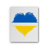 HEARTS WITH UKRAINE Premium Stretched Canvas