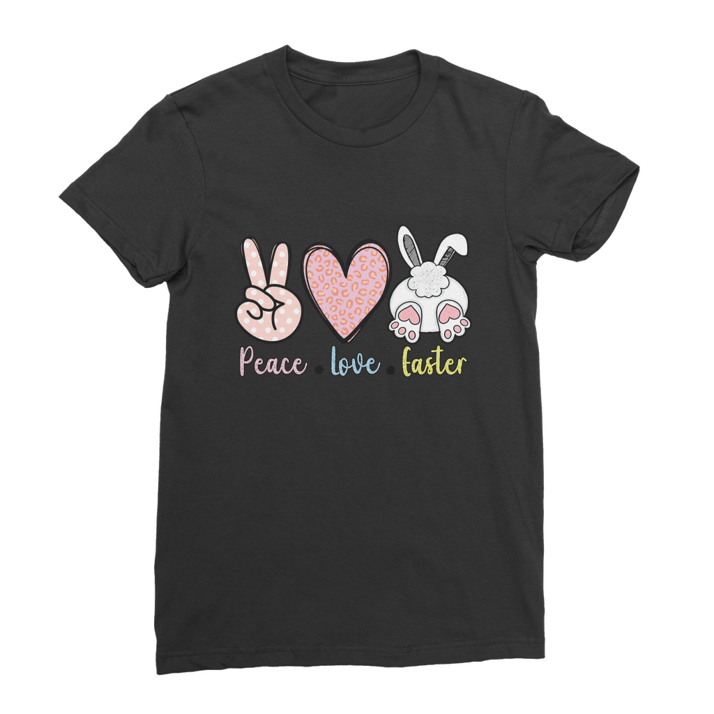 PEACE LOVE EASTER Classic Women's T-Shirt - DirectlyPersonalised