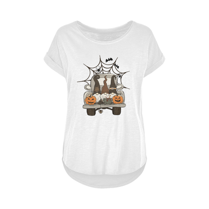 LETS GET SPOOKY Women's Long Slub T-Shirt XS-5XL - DirectlyPersonalised