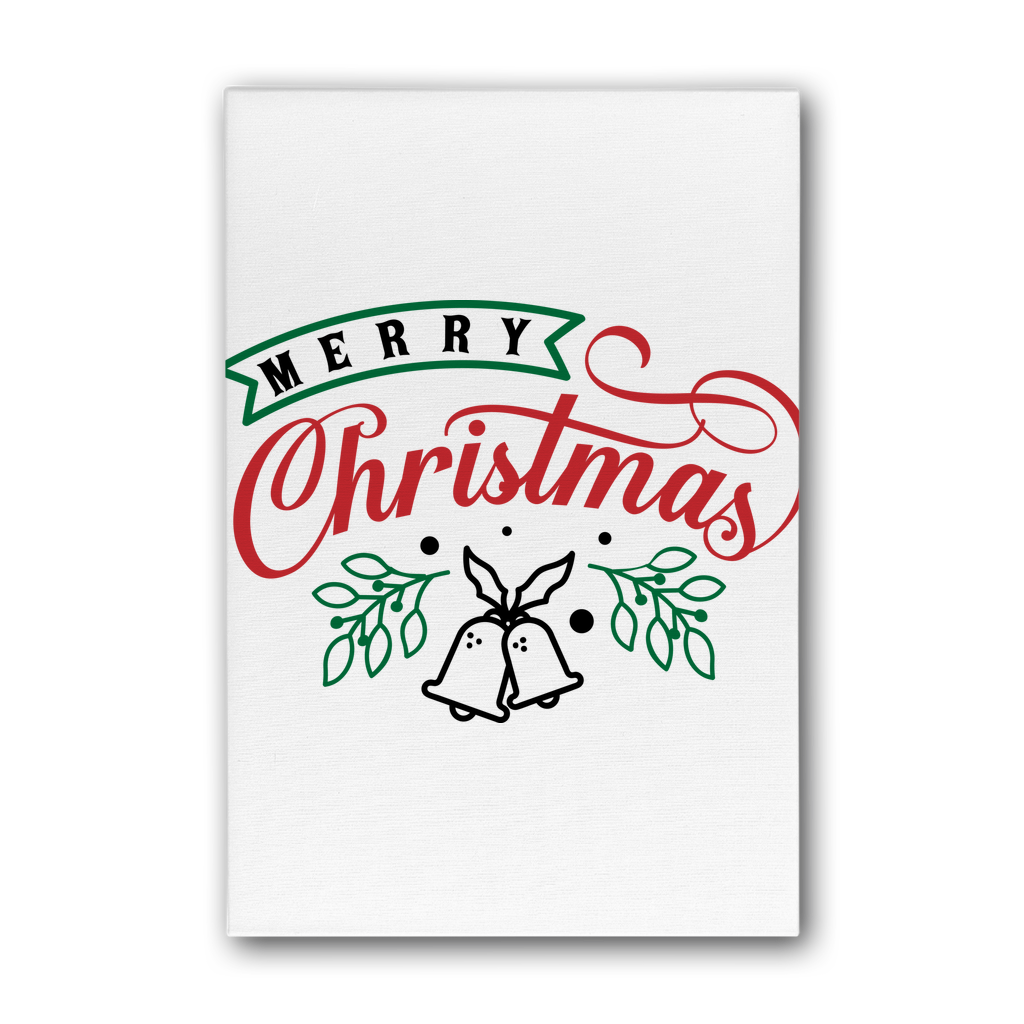 Merry Christmas Premium Stretched Canvas - DirectlyPersonalised