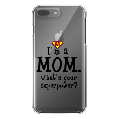 Mothers day Back Printed Transparent Hard Phone Case - DirectlyPersonalised