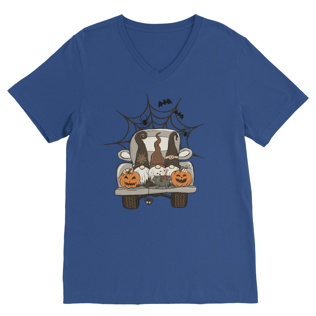 LETS GET SPOOKY Classic V-Neck T-Shirt - DirectlyPersonalised
