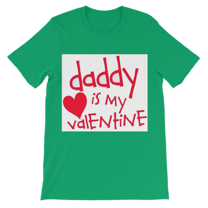 Daddy's my Valentine Premium Kids T-Shirt - DirectlyPersonalised