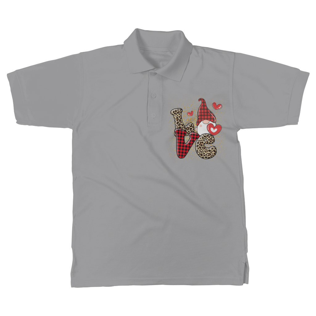 Ladies Valentine Design Classic Women's Polo Shirt - DirectlyPersonalised