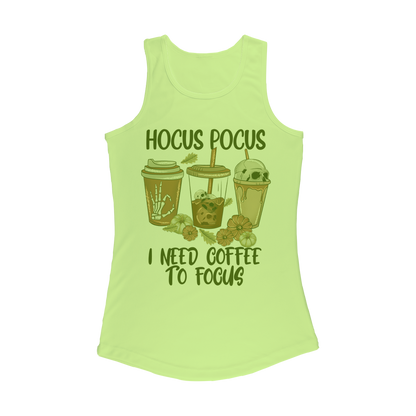 HOCUS POCUS -COFFEE DESIGN Women Performance Tank Top - DirectlyPersonalised