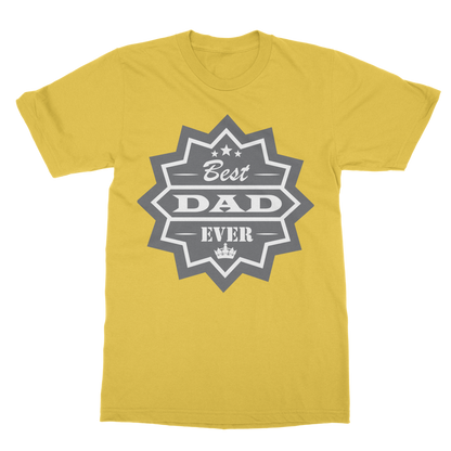 Best Dad Ever Classic Adult T-Shirt - DirectlyPersonalised