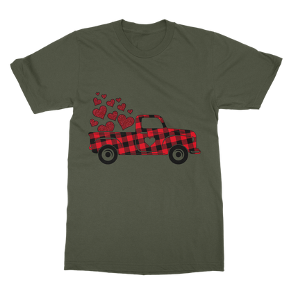 Love Truck Classic Adult T-Shirt - DirectlyPersonalised