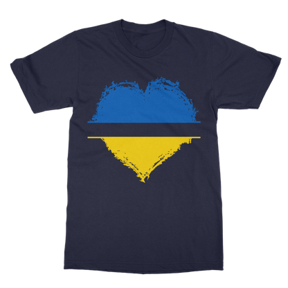 HEARTS WITH UKRAINE Classic Adult T-Shirt - DirectlyPersonalised