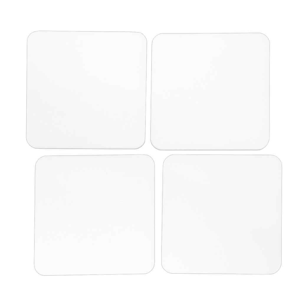 Merry Christmas Hardboard Coaster Set of 4 - DirectlyPersonalised