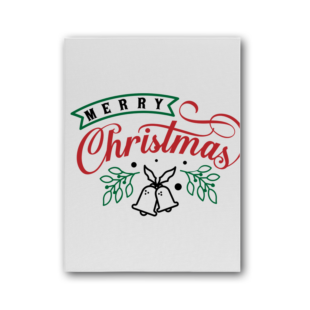 Merry Christmas Premium Stretched Canvas - DirectlyPersonalised