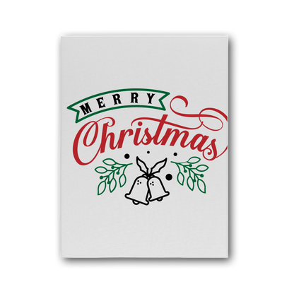 Merry Christmas Premium Stretched Canvas - DirectlyPersonalised