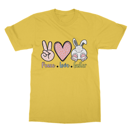 PEACE LOVE EASTER Classic Adult T-Shirt - DirectlyPersonalised