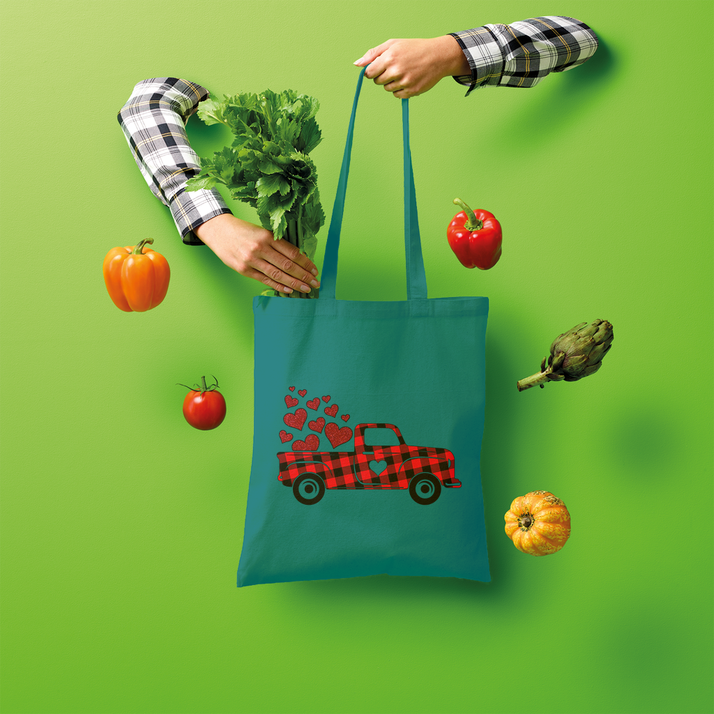 Love Truck Shopper Tote Bag - DirectlyPersonalised