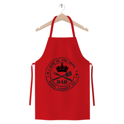 King of the Grill Premium Jersey Apron - DirectlyPersonalised
