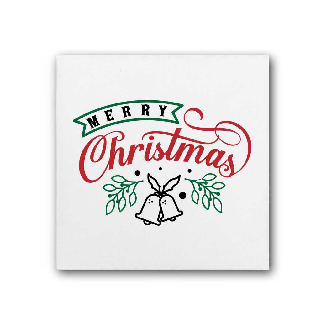 Merry Christmas Premium Stretched Canvas - DirectlyPersonalised