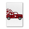 Love Truck Premium Stretched Canvas