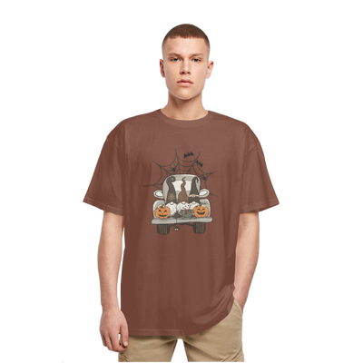 LETS GET SPOOKY Heavy Oversized T-Shirt