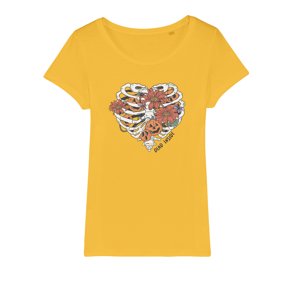 RIB CAGE Organic Jersey Womens T-Shirt - DirectlyPersonalised
