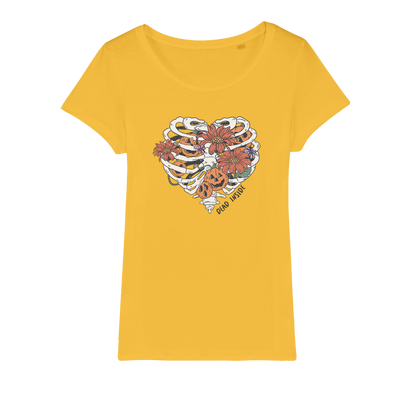 RIB CAGE Organic Jersey Womens T-Shirt - DirectlyPersonalised