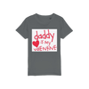 Daddy's my Valentine Organic Jersey Kids T-Shirt