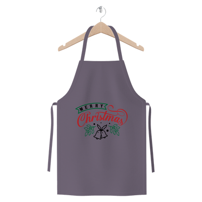 Merry Christmas Premium Jersey Apron