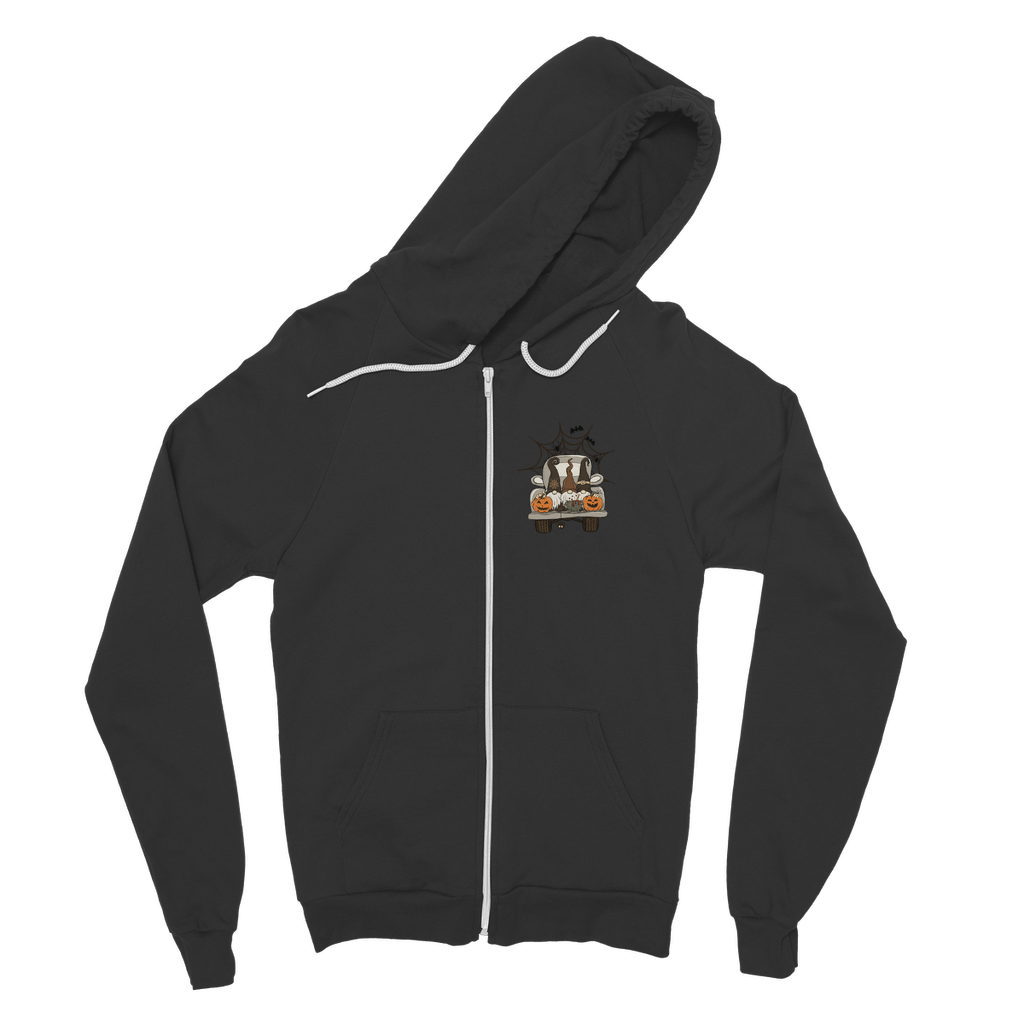 LETS GET SPOOKY Classic Adult Zip Hoodie - DirectlyPersonalised