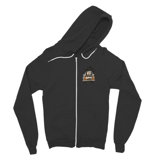 LETS GET SPOOKY Classic Adult Zip Hoodie - DirectlyPersonalised