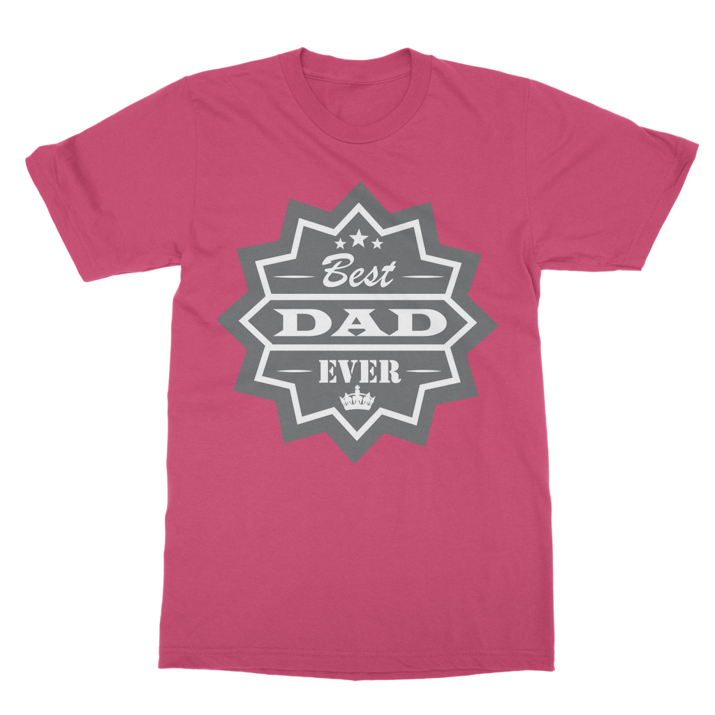 Best Dad Ever Classic Adult T-Shirt - DirectlyPersonalised
