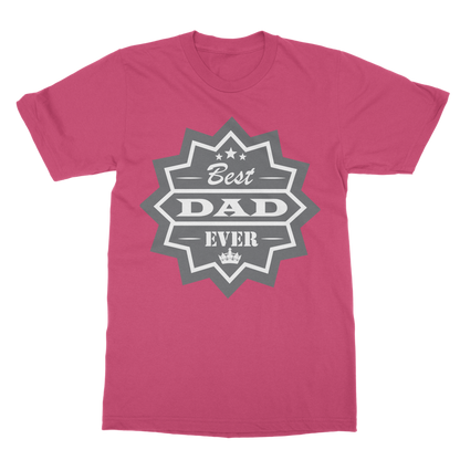 Best Dad Ever Classic Adult T-Shirt - DirectlyPersonalised