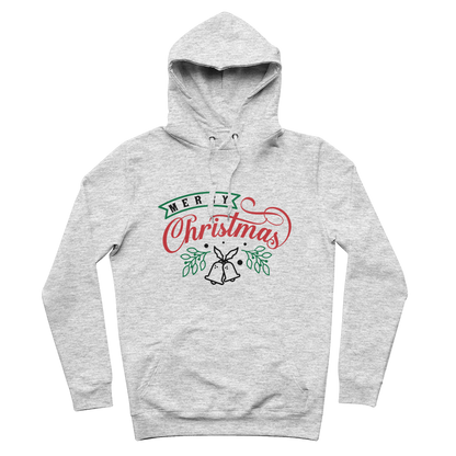 Merry Christmas 100% Organic Cotton Hoodie