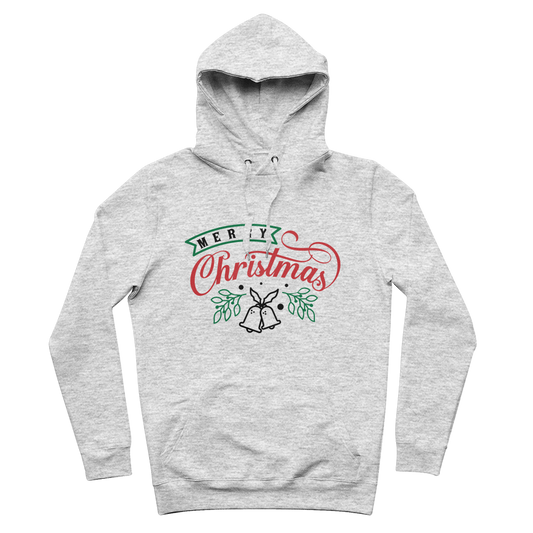 Merry Christmas 100% Organic Cotton Hoodie