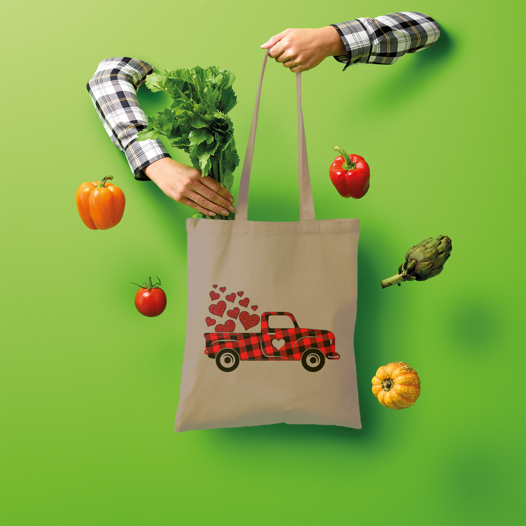 Love Truck Shopper Tote Bag - DirectlyPersonalised