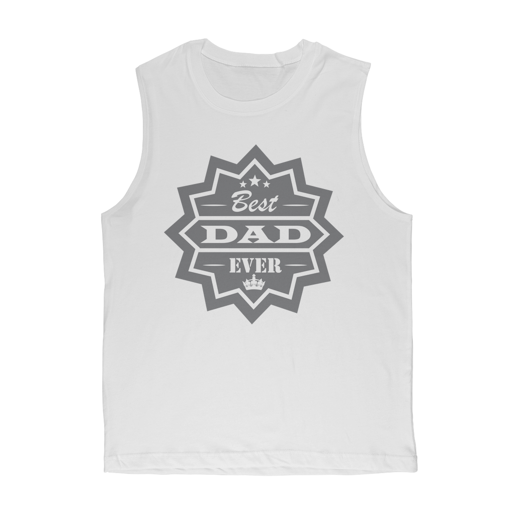 Best Dad Ever Classic Adult Muscle Top - DirectlyPersonalised