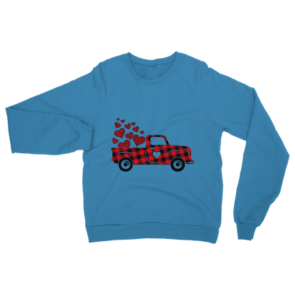 Love Truck Classic Adult Sweatshirt - DirectlyPersonalised