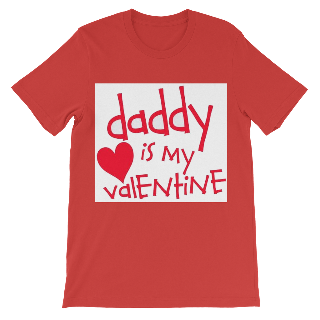 Daddy's my Valentine Premium Kids T-Shirt - DirectlyPersonalised