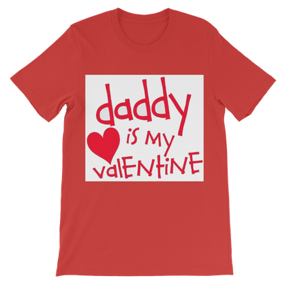 Daddy's my Valentine Premium Kids T-Shirt - DirectlyPersonalised