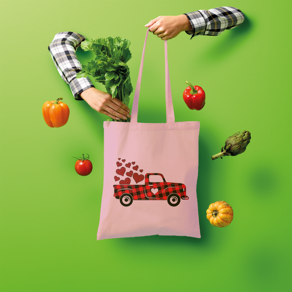 Love Truck Shopper Tote Bag - DirectlyPersonalised
