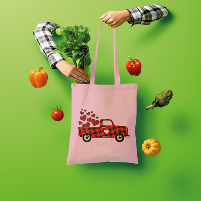 Love Truck Shopper Tote Bag - DirectlyPersonalised