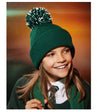 Junior Reflective beanie - Ideal for school kids - Be Safe Be Seen - Pom Pom Hat