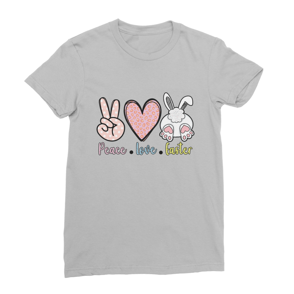 PEACE LOVE EASTER Classic Women's T-Shirt - DirectlyPersonalised