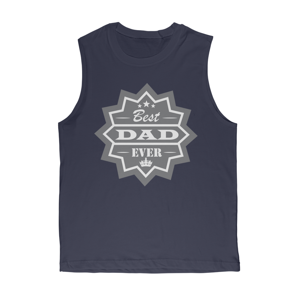 Best Dad Ever Classic Adult Muscle Top - DirectlyPersonalised
