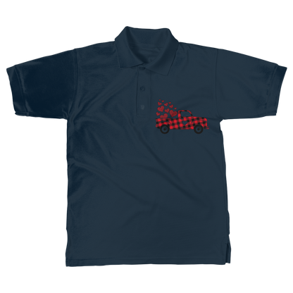 Love Truck Classic Adult Polo Shirt - DirectlyPersonalised