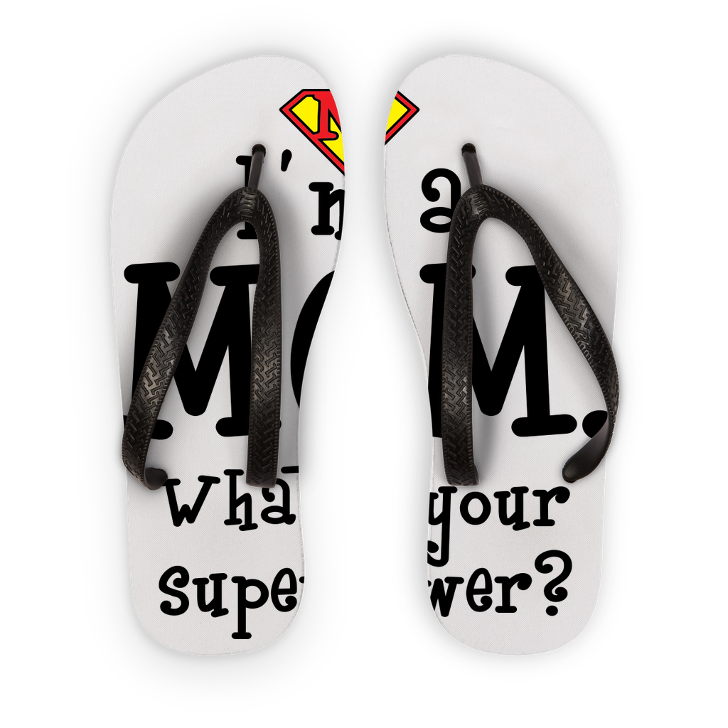 Mothers day Adult Flip Flops