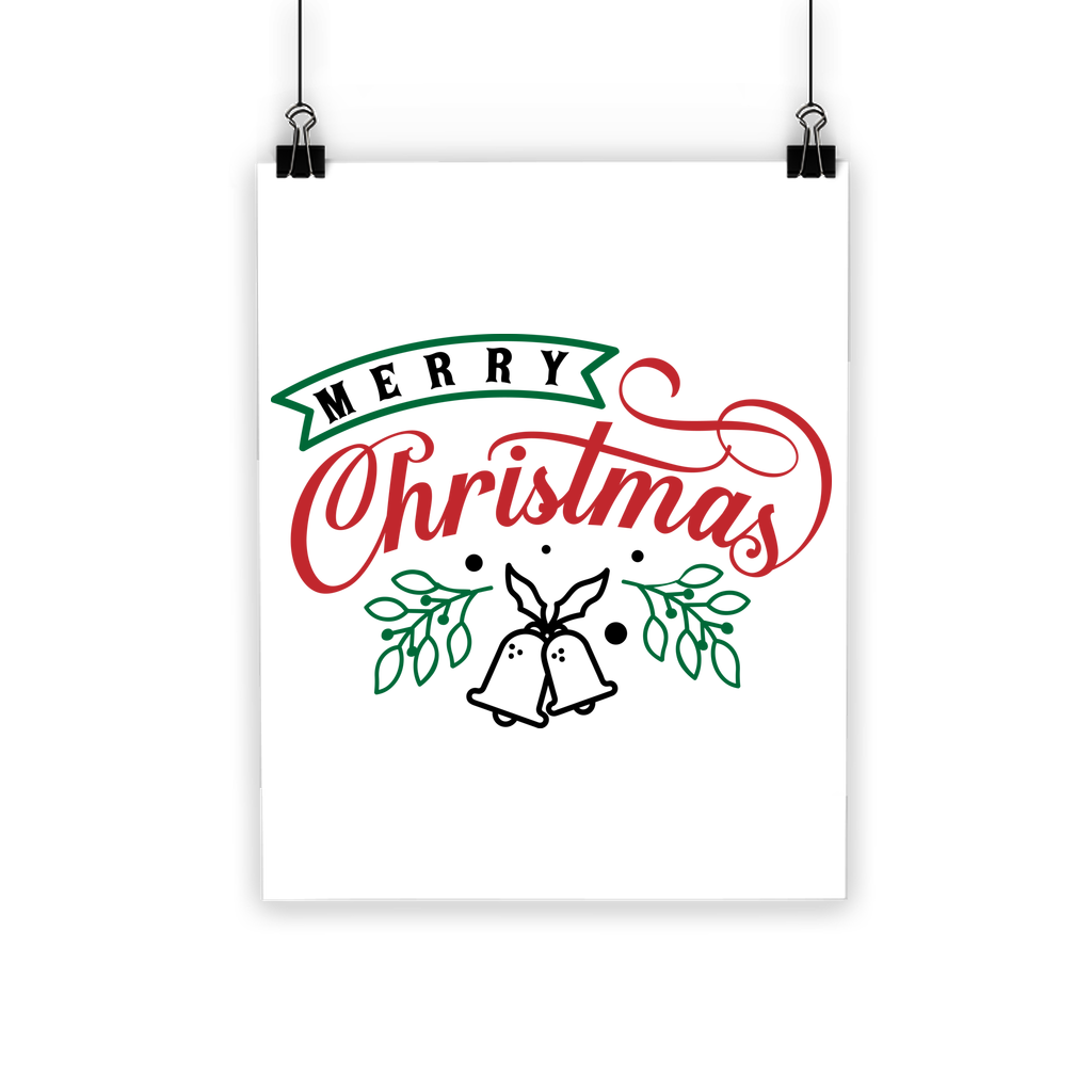 Merry Christmas Classic Poster - DirectlyPersonalised