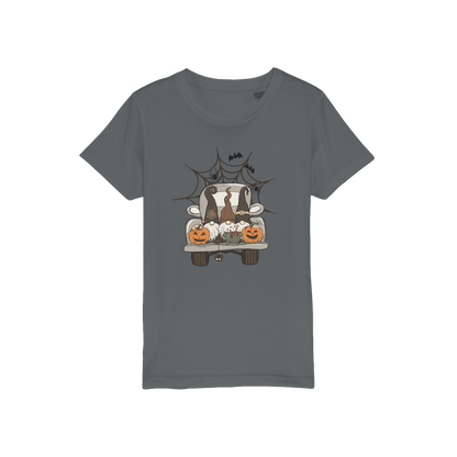 LETS GET SPOOKY Organic Jersey Kids T-Shirt - DirectlyPersonalised